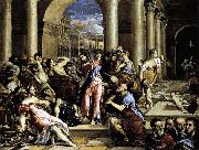 El Greco La Purificacion del templo Roma oil painting